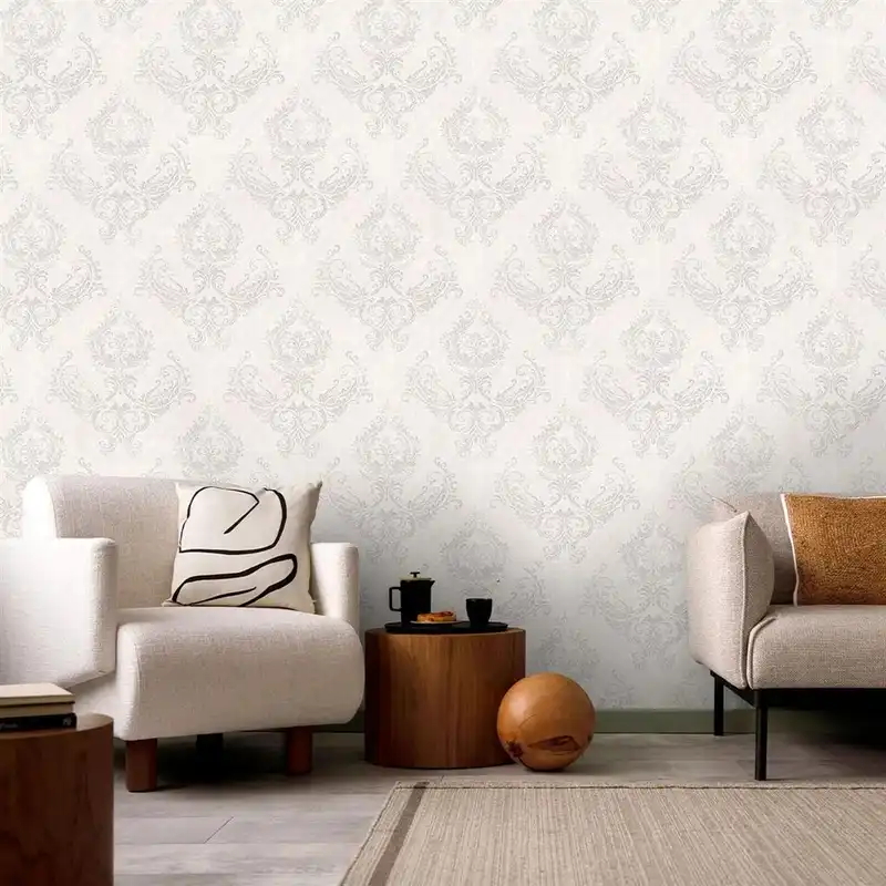 کاغذ دیواری مدل طرح داماسک کد 7111