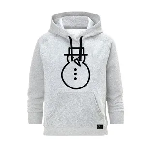 هودی زنانه مدل ادم برفی کد B150 رنگ طوسی