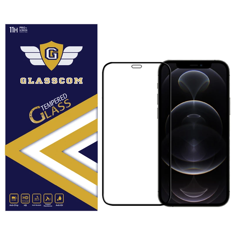 محافظ صفحه نمایش سرامیکی گلس کام مدل G-i12M مناسب برای گوشی موبایل اپل iPhone 12 Pro Max