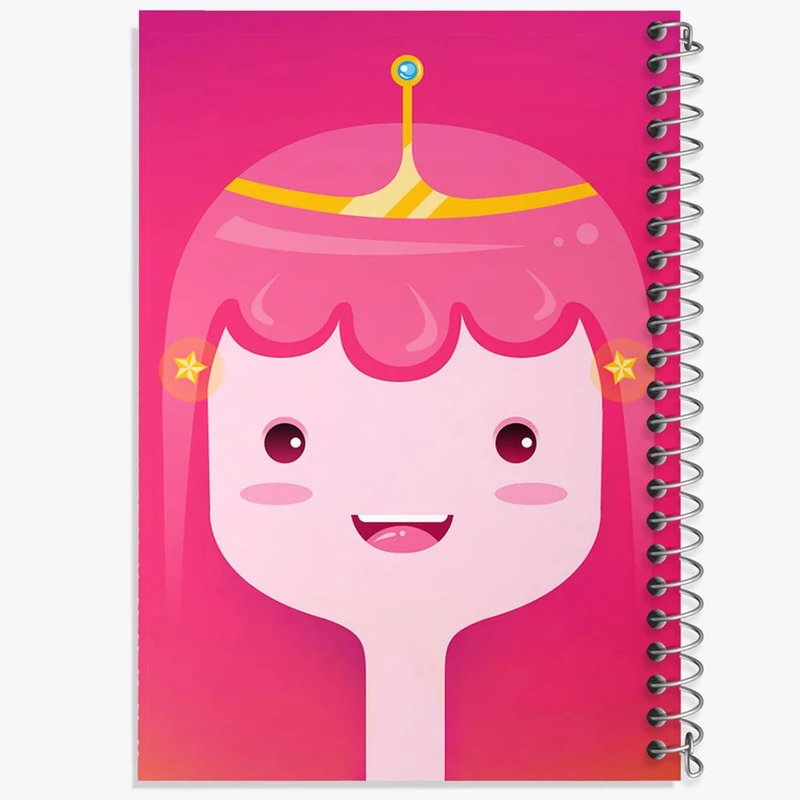 دفتر شطرنجی 50 برگ خندالو طرح پرنسس بابل گام وقت ماجراجویی Adventure Time کد 20808