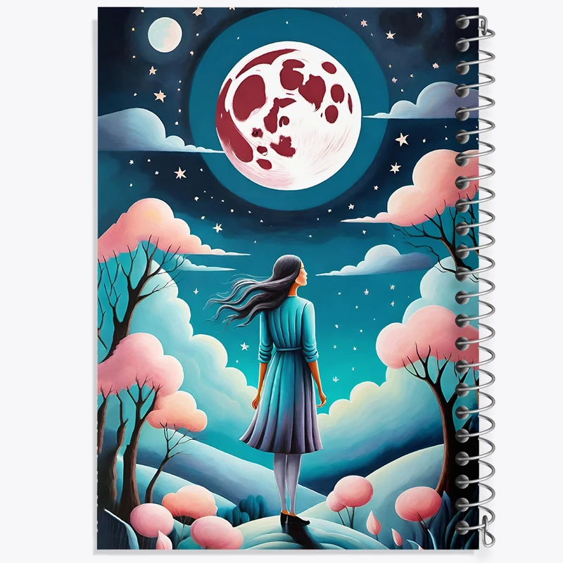 دفتر نقاشی 50 برگ خندالو طرح دخترانه کد F5133