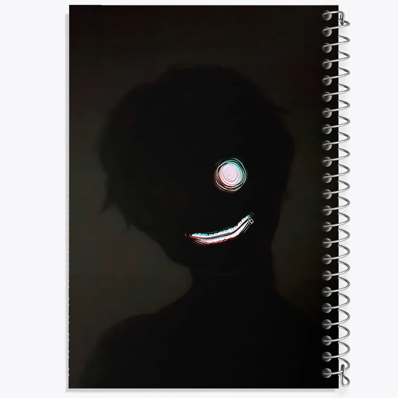 دفتر مشق 100 برگ خندالو طرح آدمک کد N3650