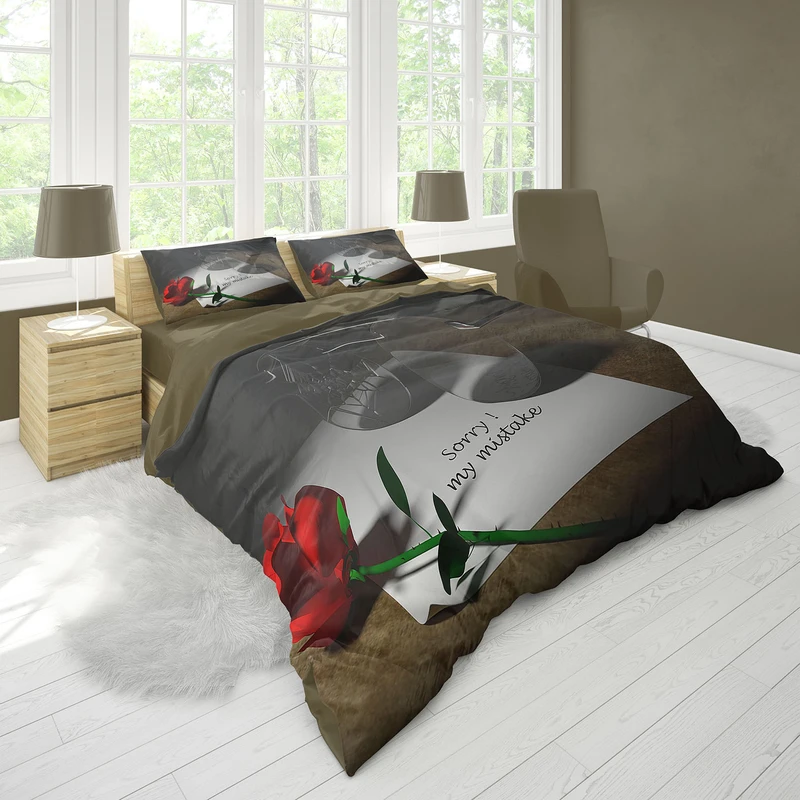 سرویس خواب 2 نفر 6 تکه مدل B170 میکروچاپ دیجیتال 