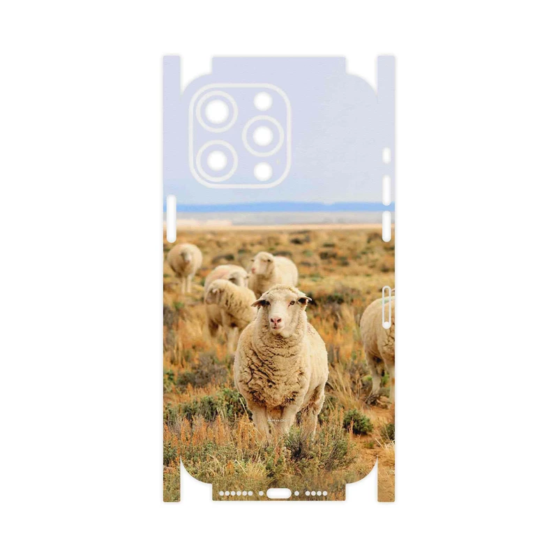 برچسب پوششی ماهوت مدل Sheep-FullSkin مناسب برای گوشی موبایل اپل iPhone 15 Pro Max