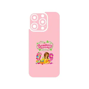 MAHOOT Strawberry Shortcake Cover Sticker for Apple iPhone 15 Pro