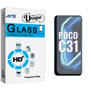 AFS Unique Glass Screen Protector For Xiaomi Poco C31