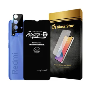  Glass Star SUPLNFUGS Screen Protector With Camera Lens Protector For Xiaomi Redmi 9T / Redmi 9 Power 