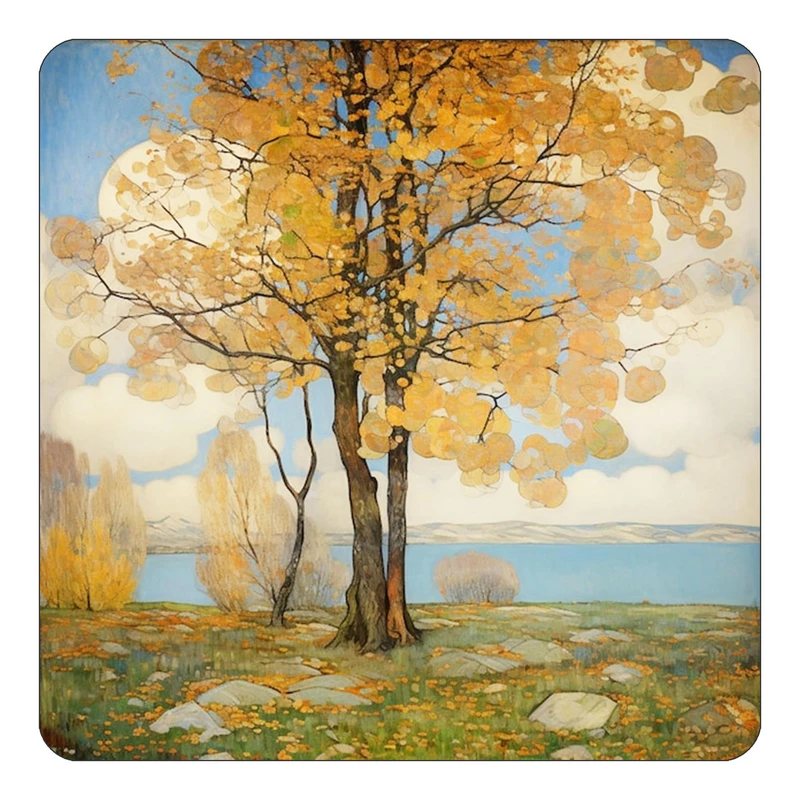 مگنت کاکتی طرح نقاشی رنگ روغن مدل mp73685