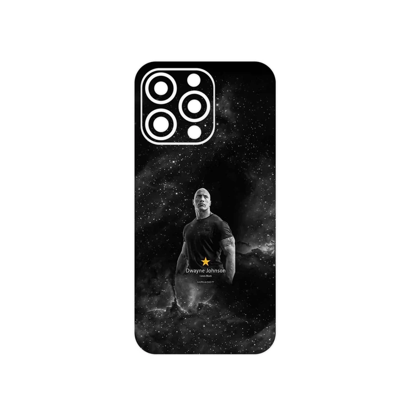 برچسب پوششی ماهوت مدل Dwayne Johnson مناسب برای گوشی موبایل اپل iphone 13 Pro