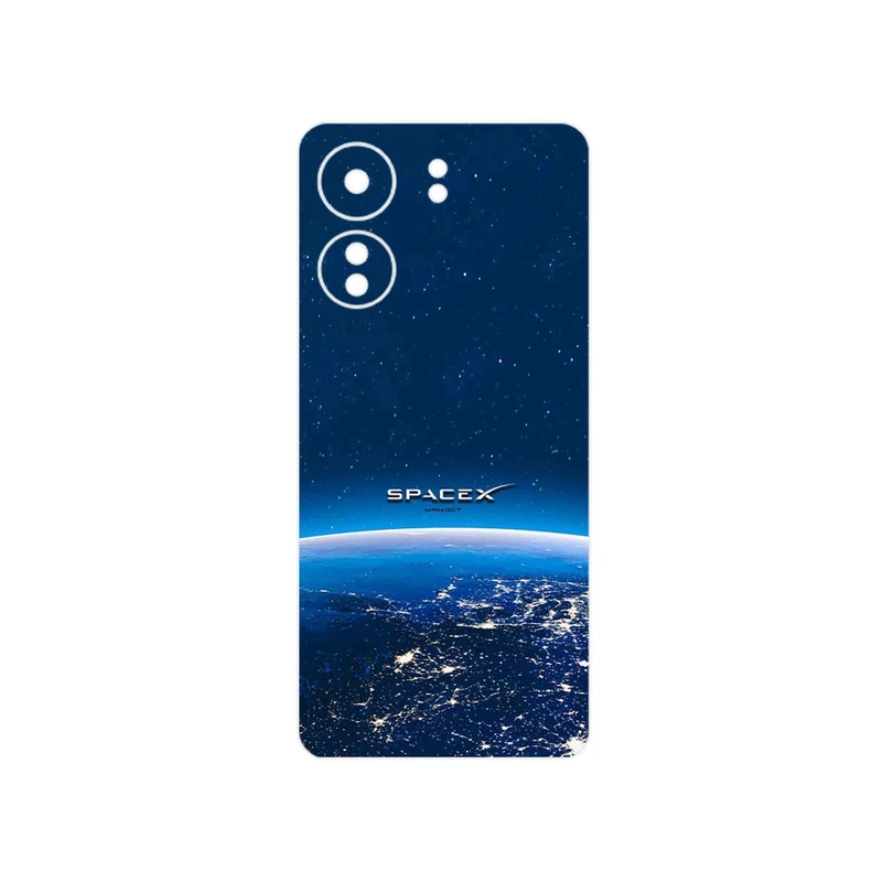 برچسب پوششی ماهوت مدل Space X مناسب برای گوشی موبایل شیائومی Redmi 13C