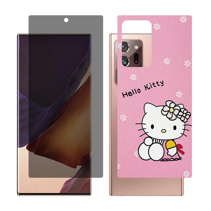 محافظ صفحه نمایش حریم شخصی گلس مدل Together مناسب برای گوشی موبایل سامسونگ Galaxy Note20 Ultra 5G به همراه برچسب پوششی