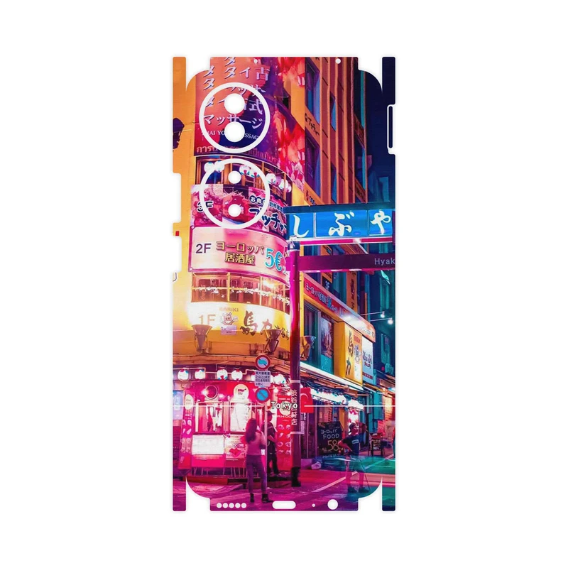 برچسب پوششی ماهوت مدل Tokyo City-FullSkin مناسب برای گوشی موبایل آنر X7b