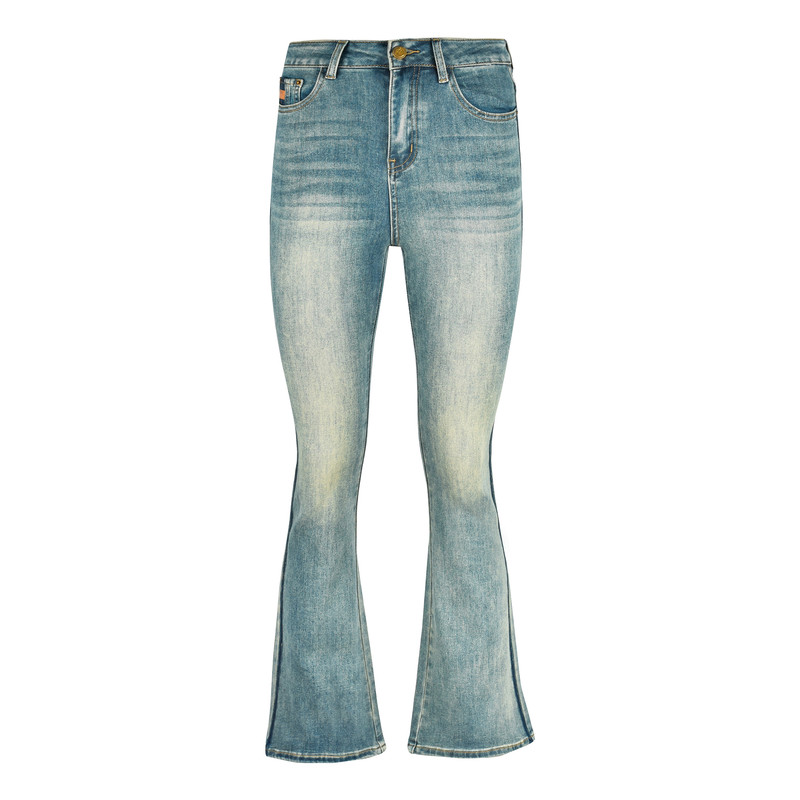 شلوار جین زنانه مدل  بوت کات gh57