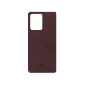 MAHOOT Matte-Dark-Brown-Leather Cover Sticker for Xiaomi Poco X5 Pro