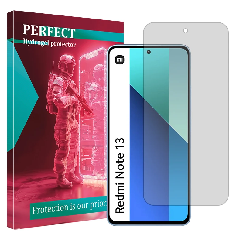 محافظ صفحه نمایش شفاف پرفکت مدل Tough مناسب برای گوشی موبایل شیائومی Redmi Note 13 4G