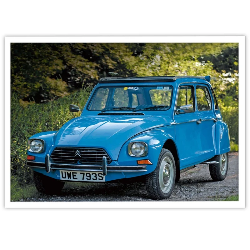 تابلو بکلیت طرح ماشین قدیمی ژیان مدل W-11458