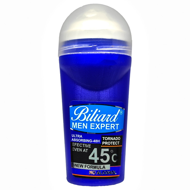 رول ضد تعریق مردانه بیلیارد مدل TORNADO PROTECT حجم 80 میلی لیتر رول ضد تعریق مردانه بیلیارد مدل TORNADO PROTECT حجم 80 میلی لیتر