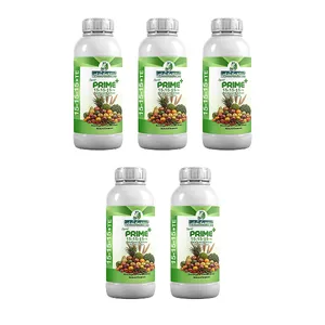 کود مایع پرایم پلاس شیمی کشاورز مدل کامل حجم یک لیتر بسته 5 عددی