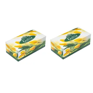 دستمال کاغذی 150 برگ گلریز مدل لاله مجموعه 2 عددی
