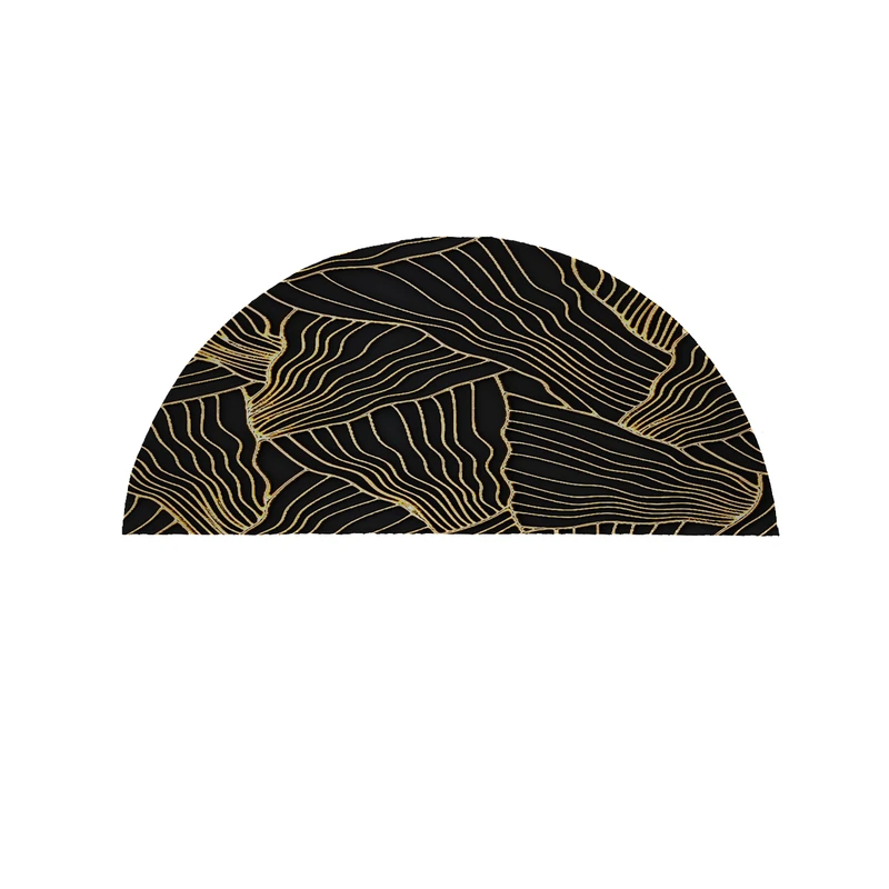  پادری مدل نیم دایره طرح  مدرن کد 8874 سایز 90×45 سانتی متر