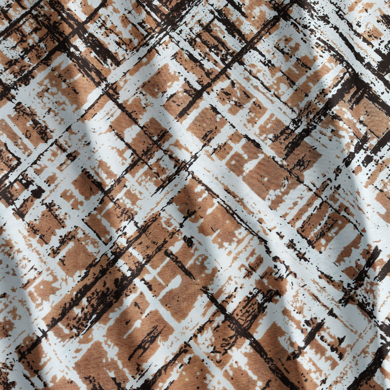 ملحفه مدل کشدار خط خطی دو نفره سایز 180×200 سانتیمتر