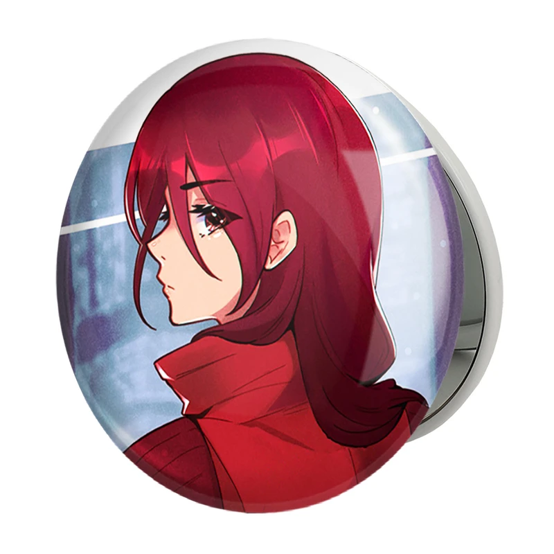 آینه جیبی خندالو طرح میتسورو انیمه آکیرا مدل تاشو کد 33346