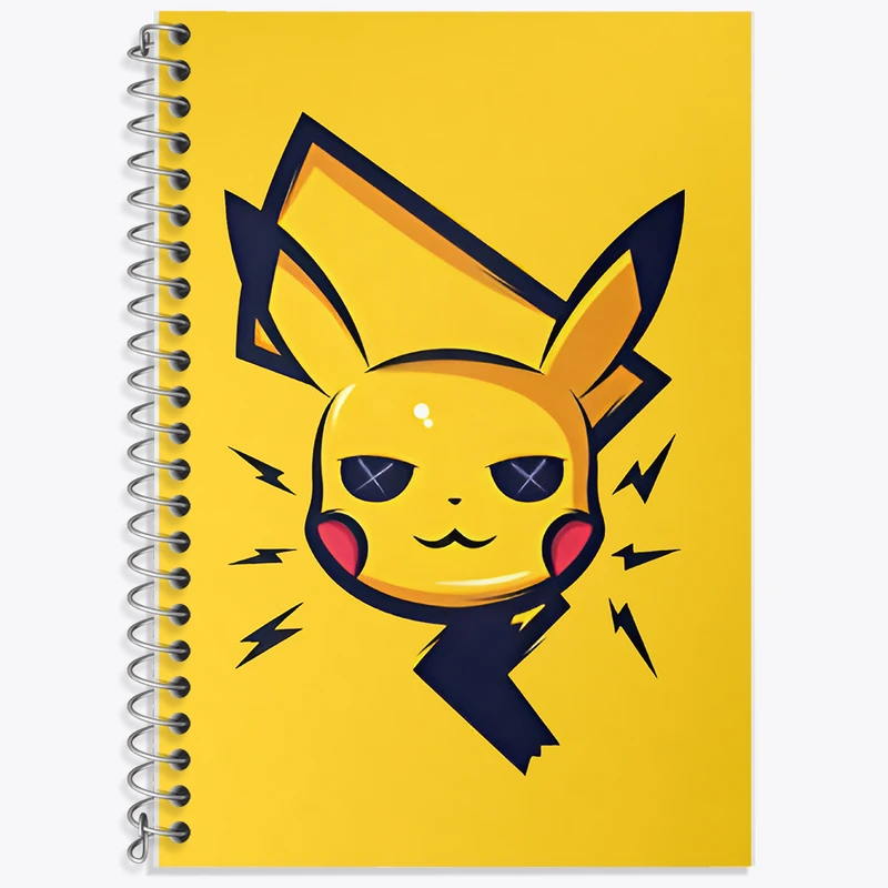 دفتر لغت 50 برگ خندالو طرح انیمه پوکمون (pokemon) کد F6793