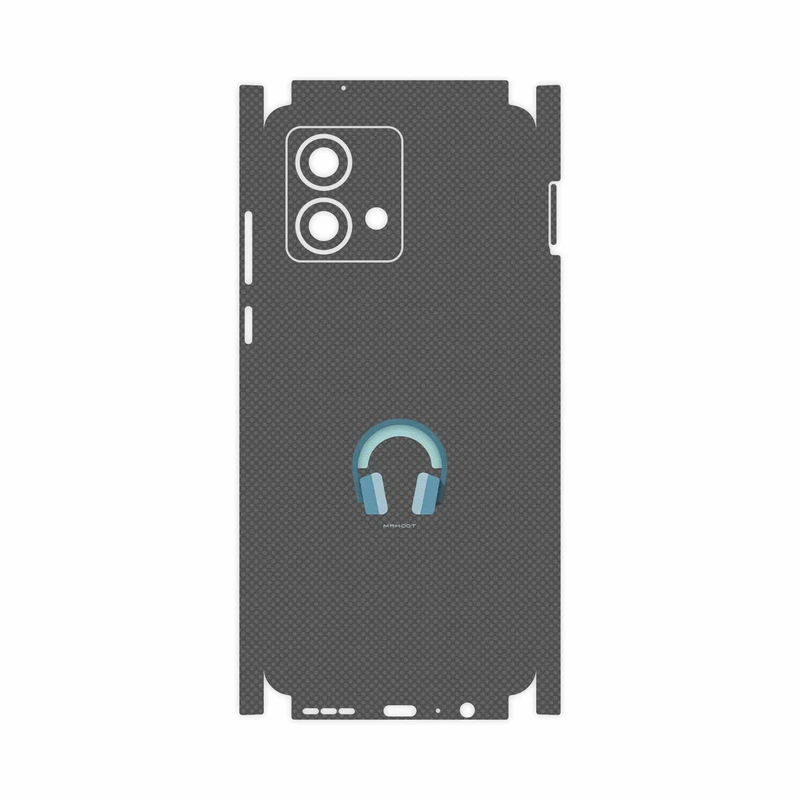 برچسب پوششی ماهوت مدل Minimal Headphone Icon-FullSkin مناسب برای گوشی موبایل موتورولا Moto G84