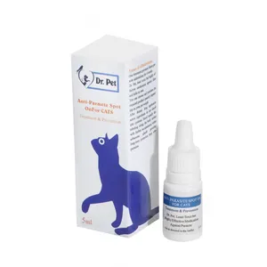 قطره ضدانگل پشت گردنی دکترپت مدل گربه حجم 5 میلی لیتر