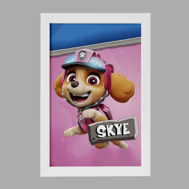 تابلو خندالو مدل انیمیشن سگ های نگهبان کد 26935