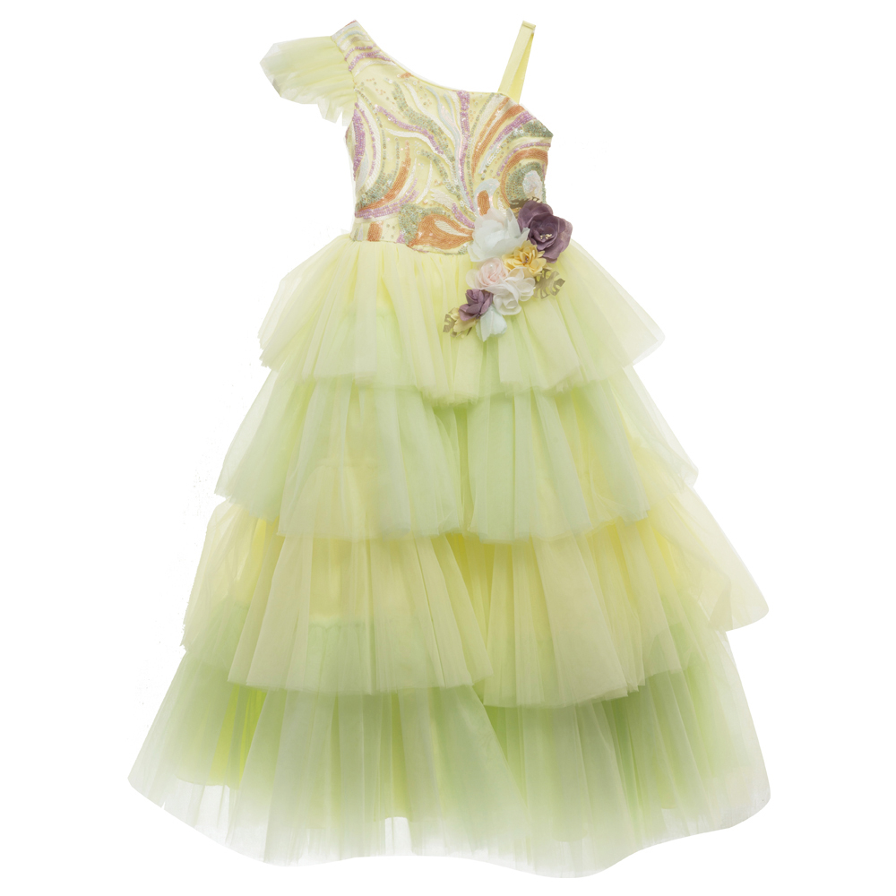 پیراهن دخترانه مدل Princess Style کد 371