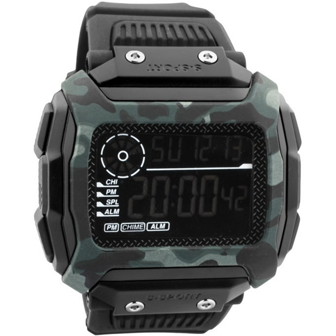 ساعت مچی دیجیتال مردانه پیائوما مدل PM-9097 BK ساعت مچی دیجیتال مردانه پیائوما مدل PM-9097 BK