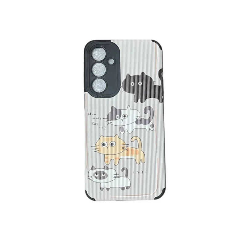 کاور مدل کبریتی طرح 4 گربه کد Cat937 مناسب برای گوشی موبایل  سامسونگ  Galaxy A15