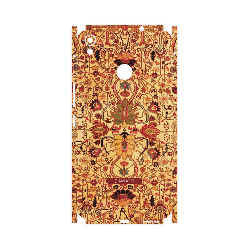 برچسب پوششی ماهوت مدل Persian-Carpet-Yellow-FullSkin مناسب برای گوشی موبایل تکنو Camon CX Air
