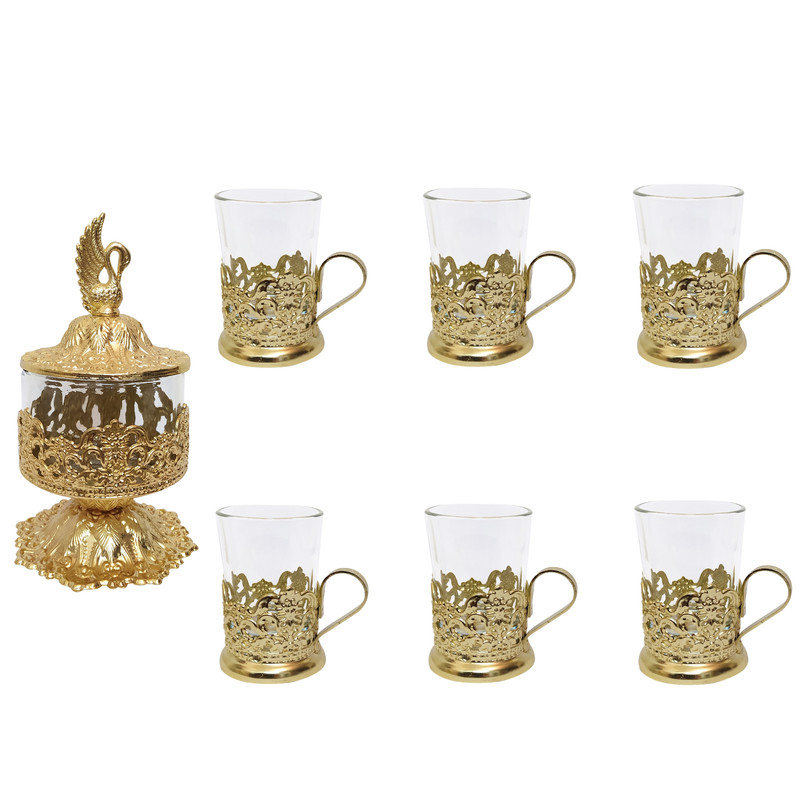 سرویس چای خوری 7 پارچه مدل 99
