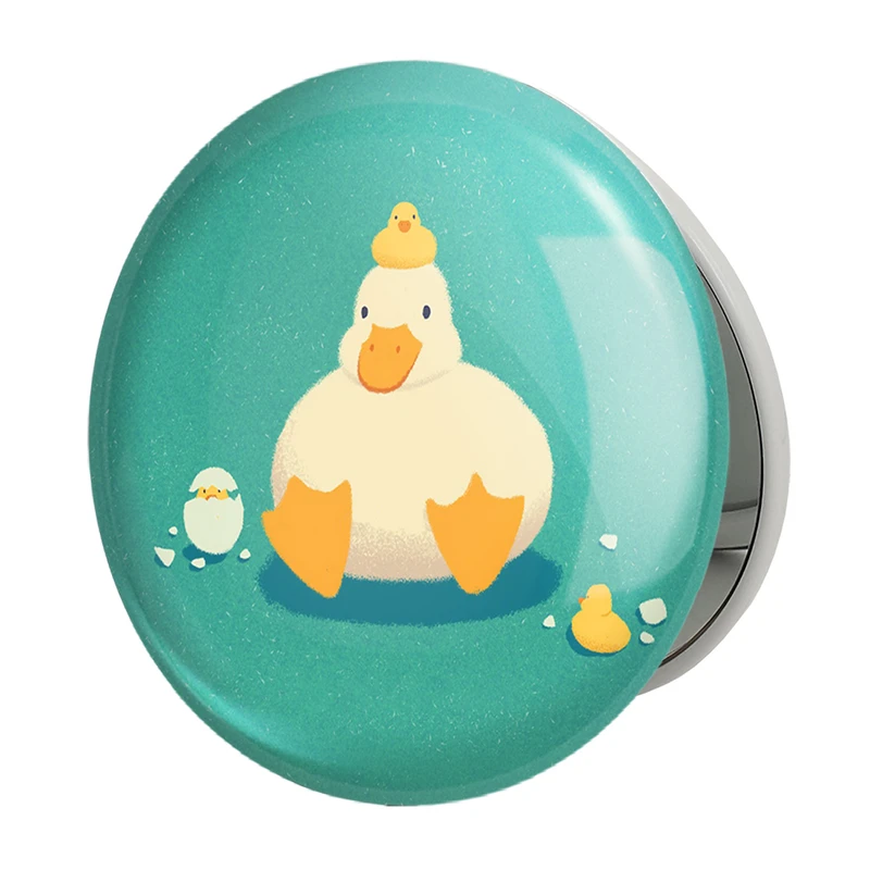 آینه جیبی خندالو طرح اردک های خنگ مدل تاشو کد 29228