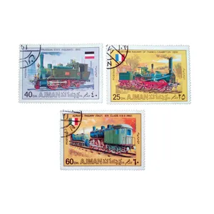 تمبر یادگاری مدل راه آهن کد DS2241 مجموعه 3 عددی