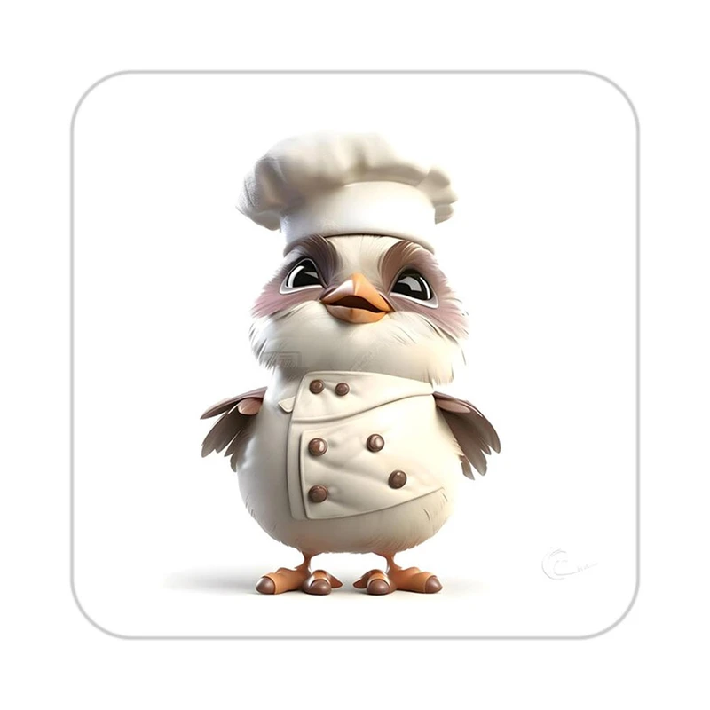 زیر لیوانی کاکتی طرح حیوانات کارتونی مدل mp27428