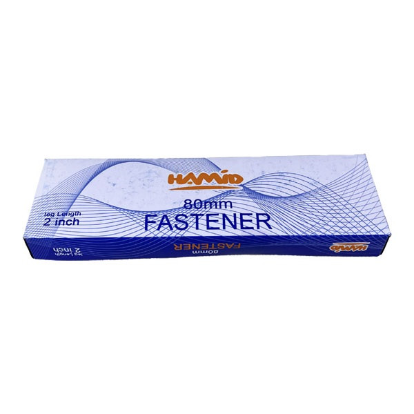 گیره پوشه حمید مدل FASTENER کد 80 بسته 200 عددی گیره پوشه حمید مدل FASTENER کد 80 بسته 200 عددی