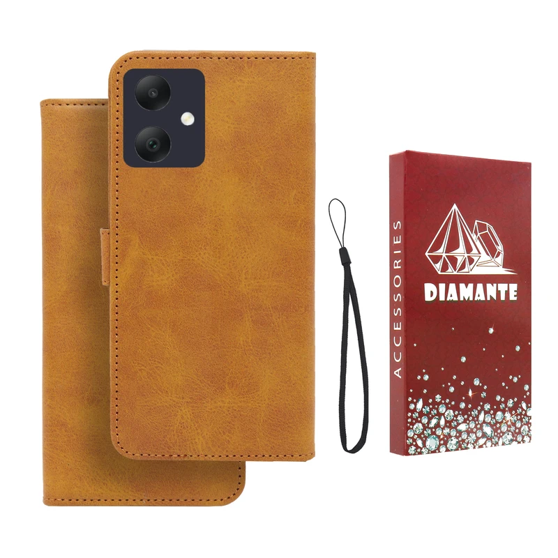 کیف کلاسوری دیامانته مدل Bandaviz Rd مناسب برای گوشی موبایل سامسونگ Galaxy A06 به همراه بند آویز