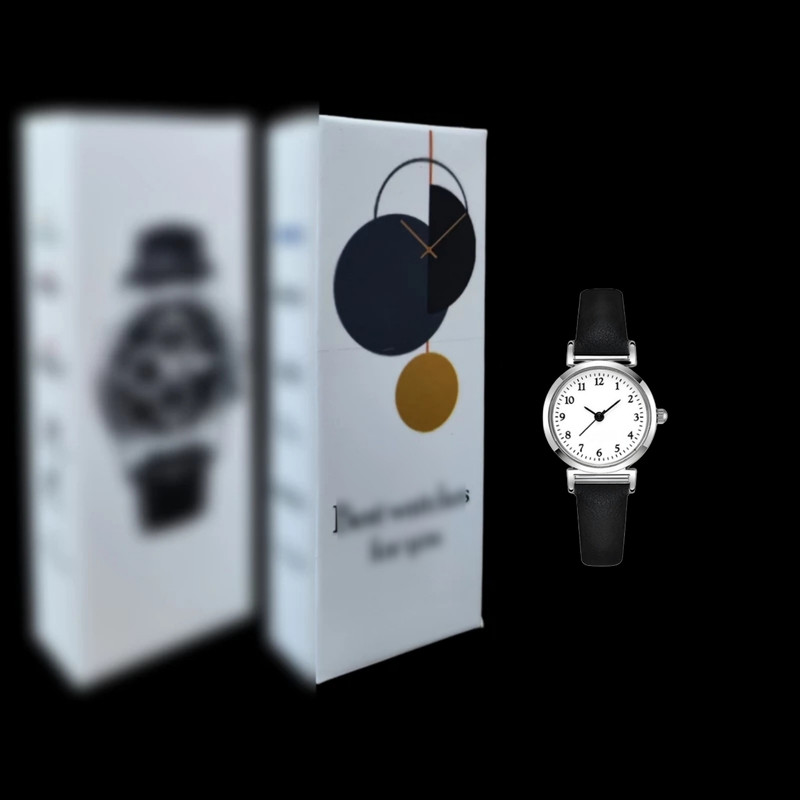 ساعت مچی عقربه ای زنانه مدل کلاسیک بند چرم کد 01