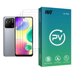 HVT PV Glass MIX003 Screen Protector For Xiaomi Redmi 10A Pack Of 3