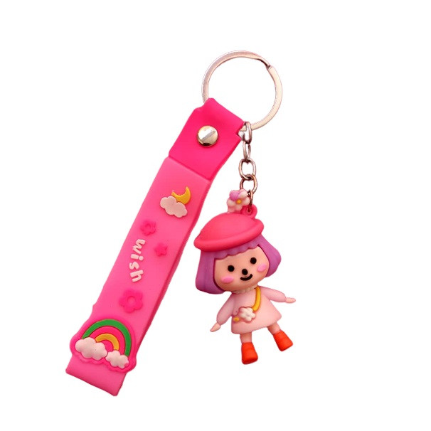 جاکلیدی دخترانه مدل رنگین کمان کد 001 جاکلیدی دخترانه مدل رنگین کمان کد 001