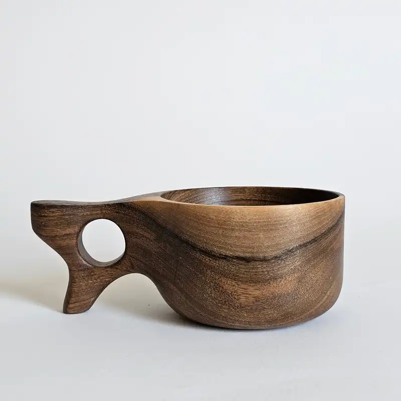 لیوان چوبی مدل کوکسا کد KC-301