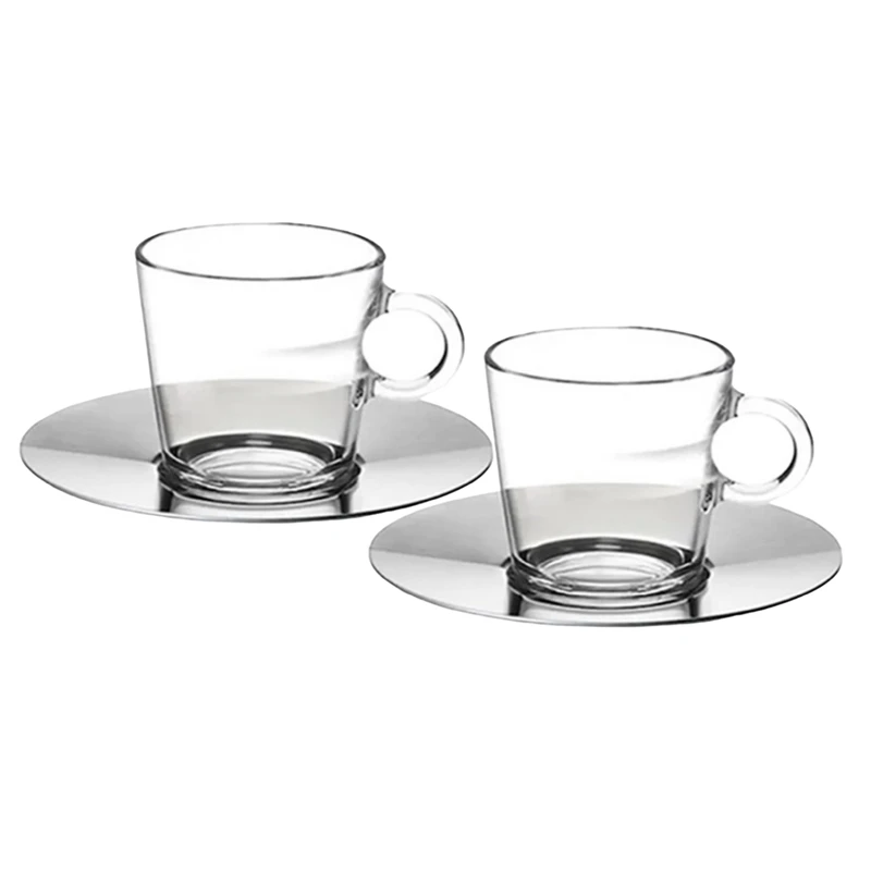 فنجان و نعلبکی نسپرسو مدل ویو اسپرسو VIEW Espresso بسته دو عددی