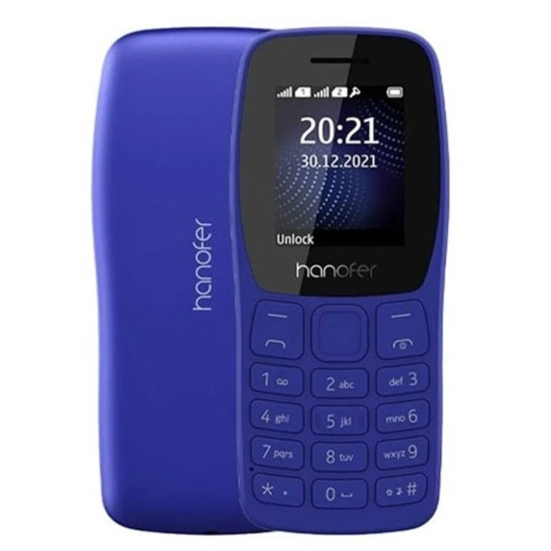 Hanofer 105 2022 - 2 Sim 4MB Storage - 4MB Ram