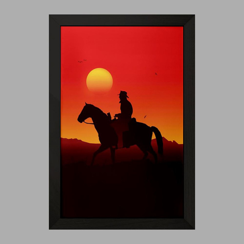 تابلو خندالو مدل رد دد Red Dead  کد 10299