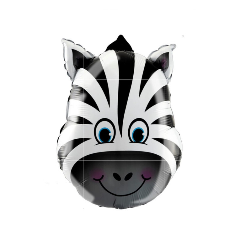 بادکنک فویلی پارتی لند تهران مدل گوره خر کد zebra01