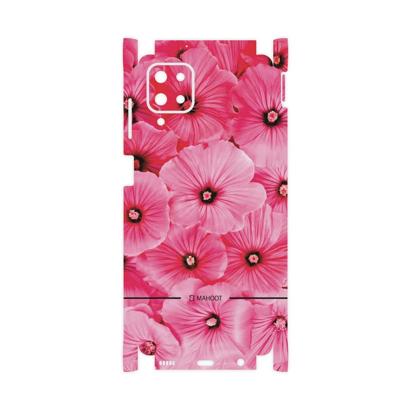 برچسب پوششی ماهوت مدل Pink-Flower-FullSkin مناسب برای گوشی موبایل سامسونگ Galaxy A12
