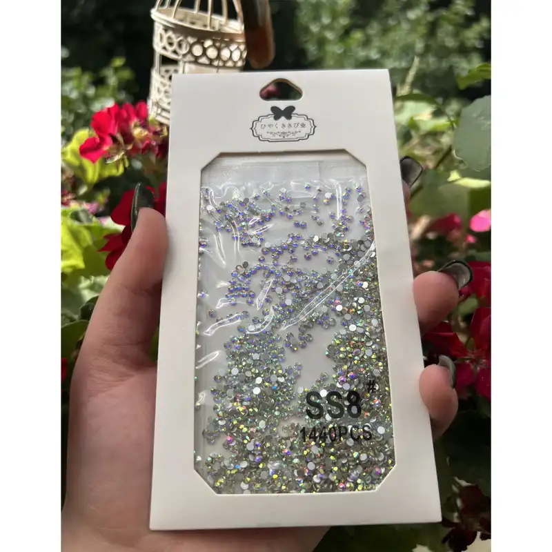 نگین ناخن مدل SS-8